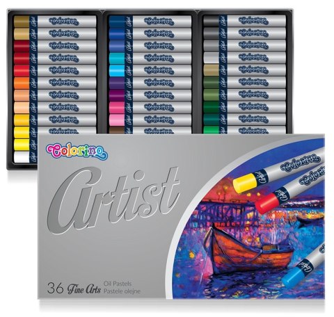 Colorino artist pastele olejne 36 kolorów intensywne Colorino artist pastele olejne 36 kolorów intensywne