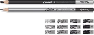 Colorino artist zestaw do rysowania 12 szt metalowe pudeł do szkicu