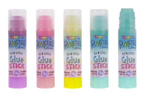 Colorino pastel klej w sztyfcie 9 g transparentny 1 sztuka Colorino pastel klej w sztyfcie 9 g transparentny 1 sztuka