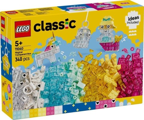 LEGO(R) CLASSIC 11040 Magiczny zestaw z przezroczyst LEGO(R) CLASSIC 11040 Magiczny zestaw z przezroczyst