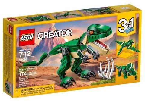 LEGO(R) CREATOR 31058 Potężne dinozaury LEGO(R) CREATOR 31058 Potężne dinozaury