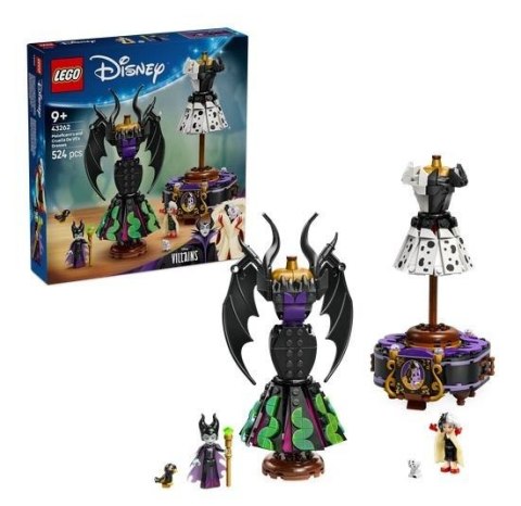 LEGO(R) DISNEY CLASSIC 43262 Suknie Diaboliny i Crue LEGO(R) DISNEY CLASSIC 43262 Suknie Diaboliny i Crue
