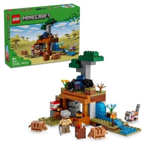 LEGO(R) MINECRAFT 21269 Wyprawa do pancernikowej kop LEGO(R) MINECRAFT 21269 Wyprawa do pancernikowej kop