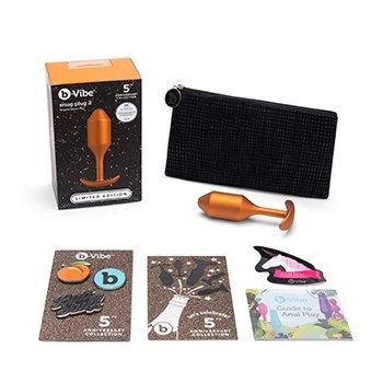 B-Vibe korek analny Snug Plug 2 Limited Edition Sunburst