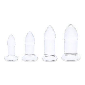 B-Vibe szklane korki analne Anal Dilators Set