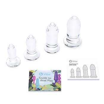 B-Vibe szklane korki analne Anal Dilators Set