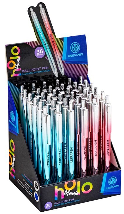 Długopis automatyczny 0.5 mm ASTRAPEN HOLOmania - 1 szt Długopis automatyczny 0.5 mm ASTRAPEN HOLOmania - 1 szt