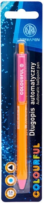 Długopis automatyczny trójkątny 0,6 mm ASTRAPEN Fusion Colorful - 1 szt.