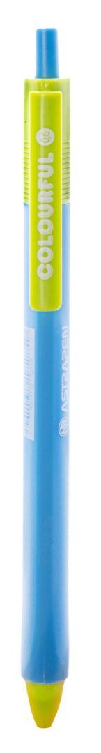 Długopis automatyczny trójkątny 0,6 mm ASTRAPEN Fusion Colorful - 3 szt
