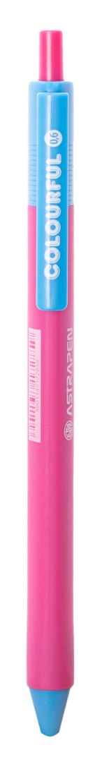Długopis automatyczny trójkątny 0,6 mm ASTRAPEN Fusion Colorful - 3 szt