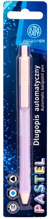 Długopis automatyczny trójkątny 0,6 mm ASTRAPEN Fusion Pastel - 1 szt