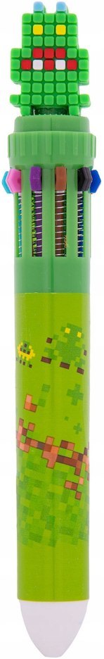 Długopis automatyczny wielokolorowy 10w1 0,7mm - Pixel One - 1 szt. blister
