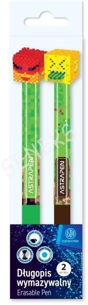 Długopis automatyczny wymazywalny 0,5mm ASTRAPEN Oops! Pixel One - 2 szt. Długopis automatyczny wymazywalny 0,5mm ASTRAPEN Oops! Pixel One - 2 szt.