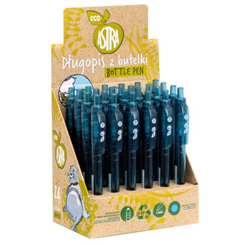 Długopis automatyczny z butelki 1,0 mm ECO ASTRA - 1 szt Długopis automatyczny z butelki 1,0 mm ECO ASTRA - 1 szt