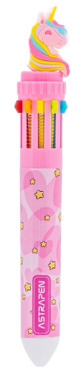 Długopis wielokolorowy 10w1 ASTRAPEN PASTEL LINE Jednorożec 1 szt Długopis wielokolorowy 10w1 ASTRAPEN PASTEL LINE Jednorożec 1 szt
