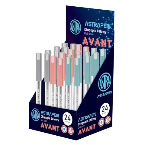 Długopis żelowy ze skuwką 0,5 mm ASTRAPEN Avant - 1 szt Długopis żelowy ze skuwką 0,5 mm ASTRAPEN Avant - 1 szt