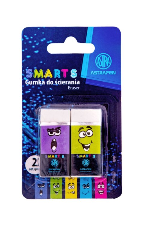 Gumka ołówkowa ASTRAPEN SMART S - 2 szt. blister Gumka ołówkowa ASTRAPEN SMART S - 2 szt. blister