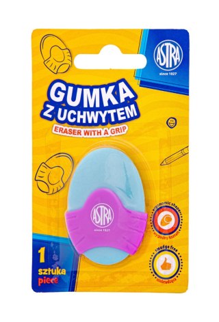 Gumka owalna z uchwytem ASTRA - 1 szt. blister