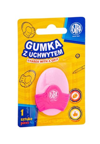 Gumka owalna z uchwytem ASTRA - 1 szt. blister