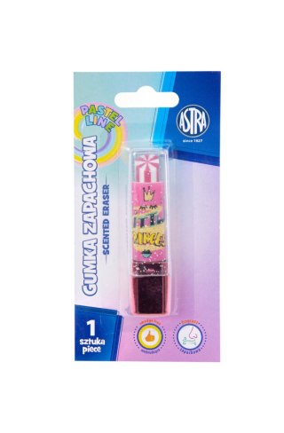 Gumka zapachowa w kształcie szminki ASTRA PASTEL LINE - 1 szt. blister