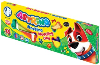 Modelina Astrino 18 kol x 11g