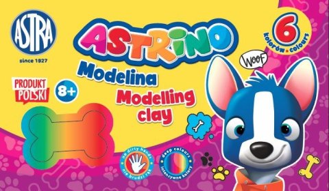 Modelina Astrino 6 kol x 11g Modelina Astrino 6 kol x 11g