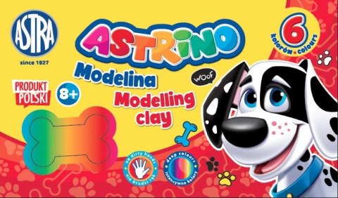 Modelina Astrino 6 kol x 11g Modelina Astrino 6 kol x 11g