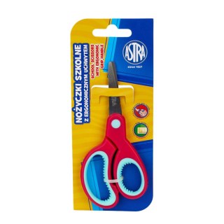 Nożyczki szkolne 13 cm z ergonomicznym uchwytem - ASTRA - 1 szt. blister