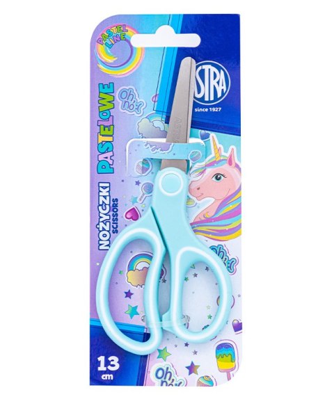 Nożyczki z ergonomicznym uchwytem 13 cm ASTRAKIDS UNICORN - 1 szt. blister Nożyczki z ergonomicznym uchwytem 13 cm ASTRAKIDS UNICORN - 1 szt. blister