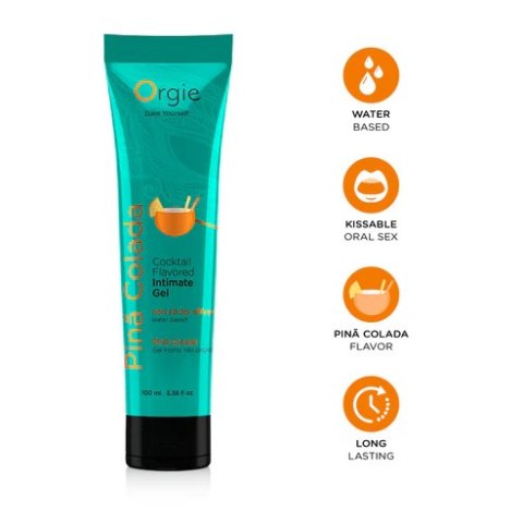 Orgie lubrykant wodny Lube Tube Cocktail Pina Colada 100ml Orgie lubrykant wodny Lube Tube Cocktail Pina Colada 100ml