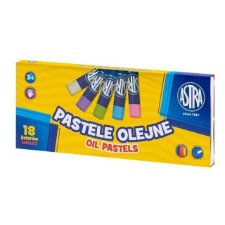 Pastele olejne ASTRA 18 kolorów