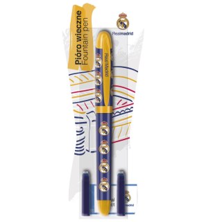 Pióro wieczne REAL MADRID + 2 naboje atramentowe - 1+2 szt. blister
