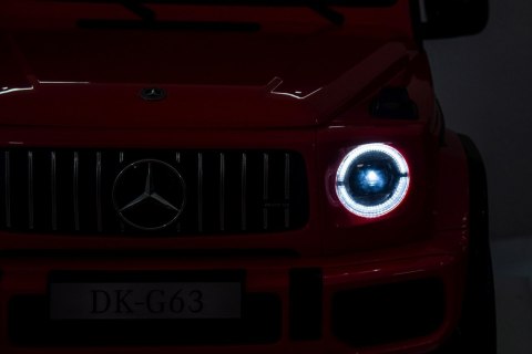 Pojazd Mercedes Benz G63 AMG XXL STRONG Czerwony