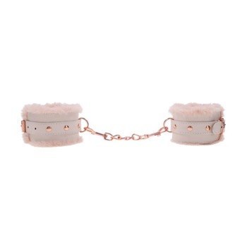 Sportsheets kajdanki S&M Peaches 'n CreaMe Fur Handcuffs Cream Sportsheets kajdanki S&M Peaches 'n CreaMe Fur Handcuffs Cream