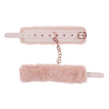 Sportsheets kajdanki S&M Peaches 'n CreaMe Fur Handcuffs Cream Sportsheets kajdanki S&M Peaches 'n CreaMe Fur Handcuffs Cream