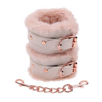 Sportsheets kajdanki S&M Peaches 'n CreaMe Fur Handcuffs Cream Sportsheets kajdanki S&M Peaches 'n CreaMe Fur Handcuffs Cream