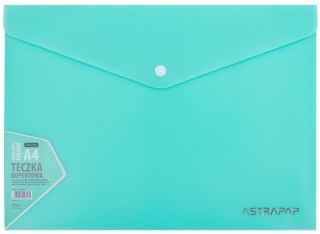 Teczka kopertowa ASTRAPAP PASTEL LINE A4 na zatrzask - miks kolorów