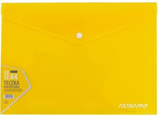 Teczka kopertowa ASTRAPAP PASTEL LINE A4 na zatrzask - miks kolorów