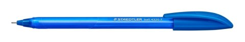 Długopis jednorazowy, trójkątny 4320, F, niebieski, , Staedtler Długopis jednorazowy, trójkątny 4320, F, niebieski, , Staedtler