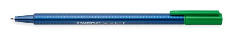 Długopis triplus ball, F, zielony, Staedtler Długopis triplus ball, F, zielony, Staedtler