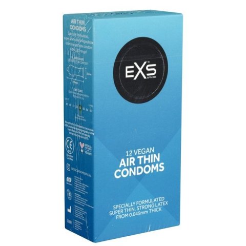 EXS prezerwatywy Air Thin Condoms 12 Pcs EXS prezerwatywy Air Thin Condoms 12 Pcs