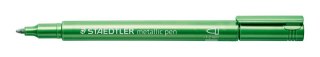 Marker metaliczny, okrągła końcówka, M, zielony, Staedtler