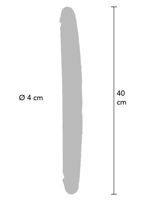 ToyJoy podwójne dildo Get Real Silicone Foreskin Double Dong 40cm ToyJoy podwójne dildo Get Real Silicone Foreskin Double Dong 40cm