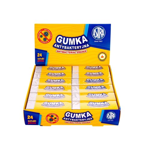 Gumka antybakteryjna ASTRA - 1 szt. Gumka antybakteryjna ASTRA - 1 szt.