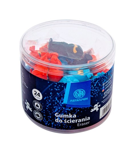 Gumka ołówkowa w kształcie Ninja ASTRAPEN - 1 szt. Gumka ołówkowa w kształcie Ninja ASTRAPEN - 1 szt.