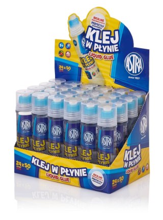 Klej w płynie transparentny PVA ASTRA 50 ml - 1 szt