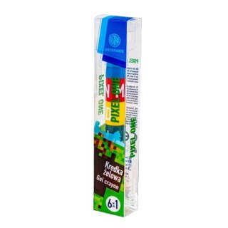 Kredka żelowa przekładana 6w1 ASTRAKIDS PIXEL ONE - 1 szt. PET box