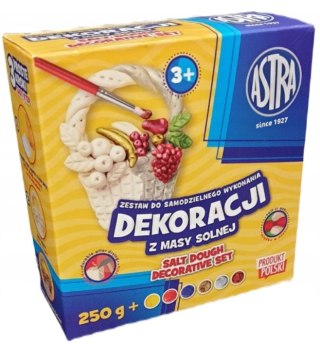 Masa solna Astra zestaw 250g, 6 kol x 10 ml, pędzelek