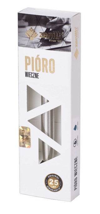 Pióro wieczne stalowe ZENITH 60 CLASSIC SILVER w etui - 1 szt.