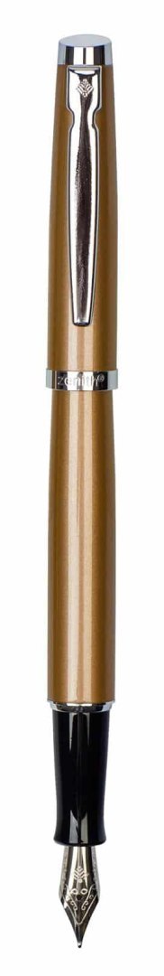 Pióro wieczne stalowe ZENITH 60 ELEGANCE GOLD w etui - 1 szt.